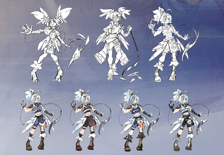 Windy sketch Explorations