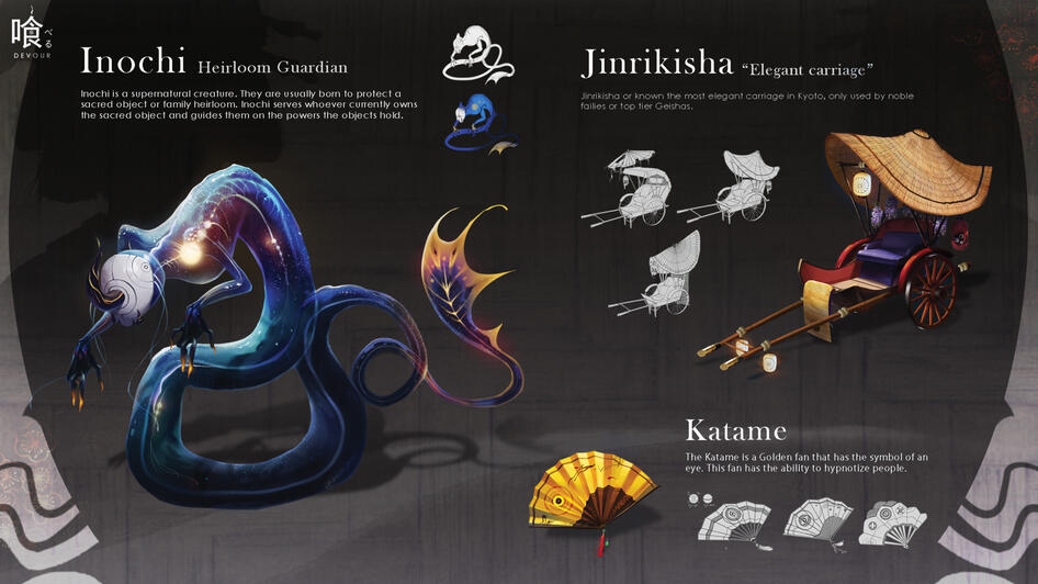 Inochi The yokai spirit